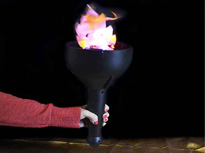 Аренда ручного факела с холодным пламенем
